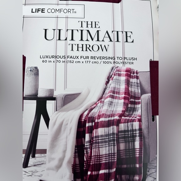 Life Comfort The Ultimate Throw Luxurious Faux Reversing to Plush - Picture 2 of 5